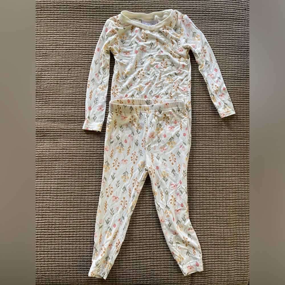 Floral Kids Pajama Set